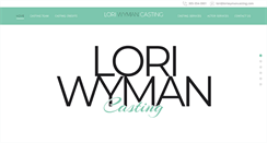 Desktop Screenshot of loriwymancasting.com